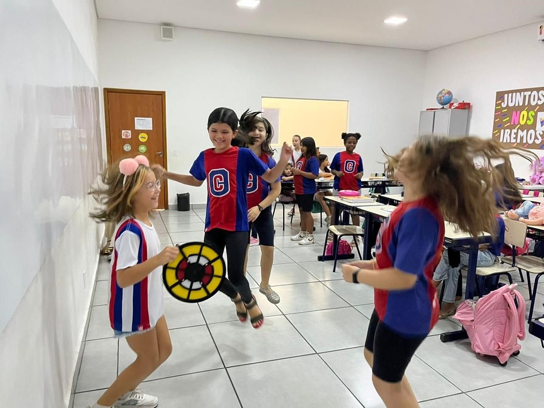 Aula de matemática divertida