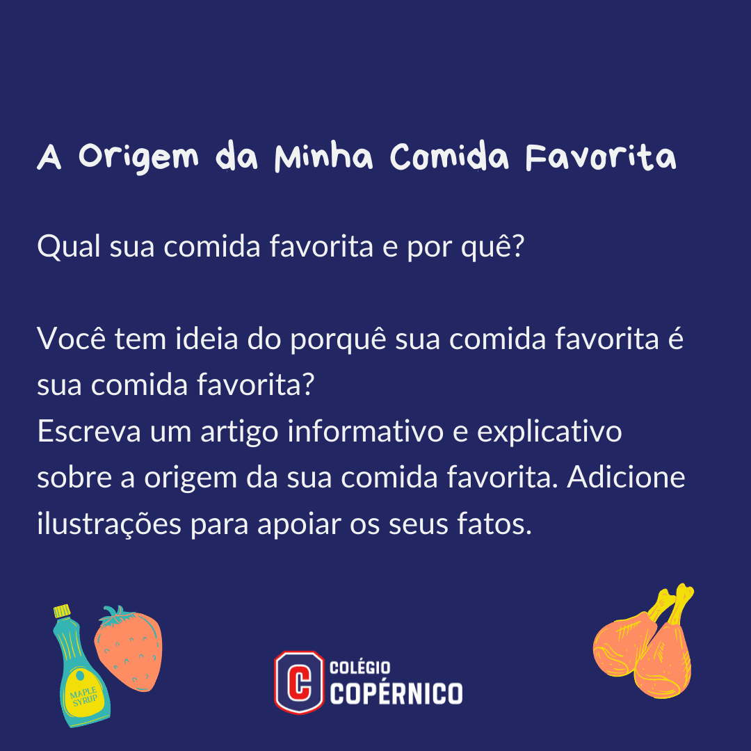 Qual a origem da sua comida favorita?