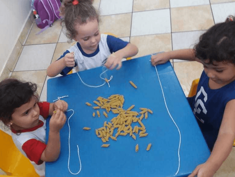 Trabalhando com o macarrão