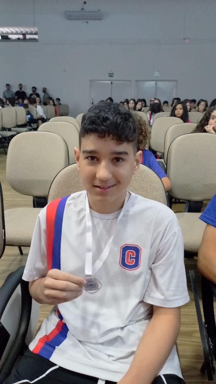 Cerimônia para entrega de medalhas