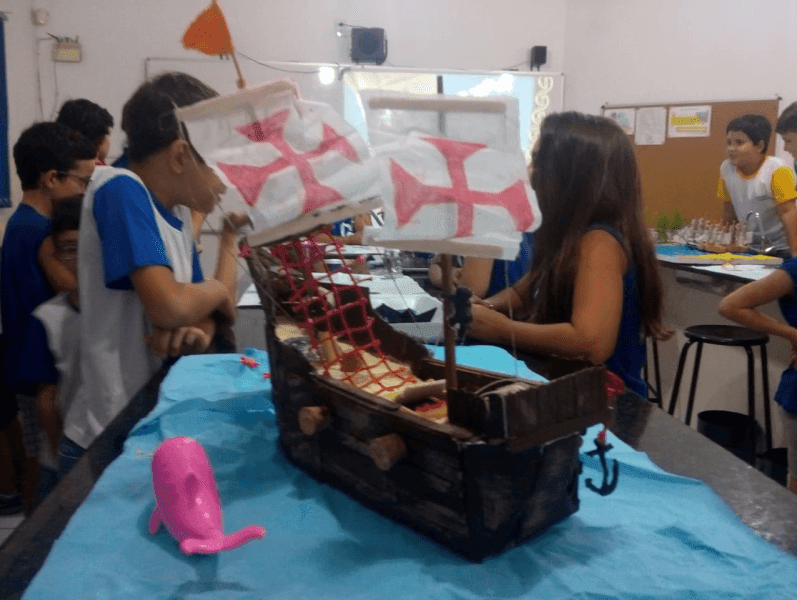 Estudando o descobrimento do Brasil